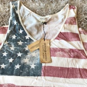 Men’s American Flag tank top
